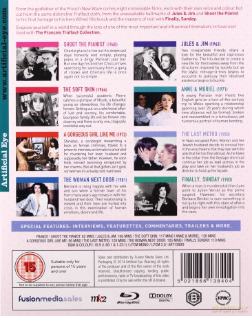 Francois Truffaut (Collection) [8xBlu-Ray]