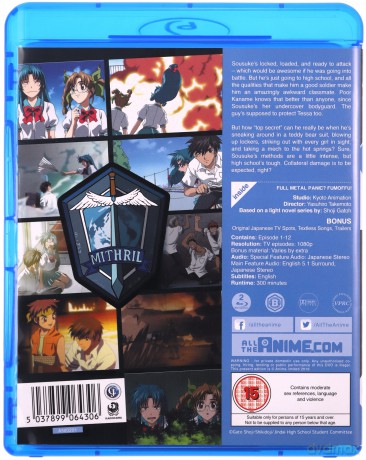 Full Metal Panic Fumoffu [2xBlu-Ray]