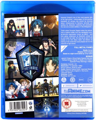 Full Metal Panic! - Season 1 [3xBlu-Ray]