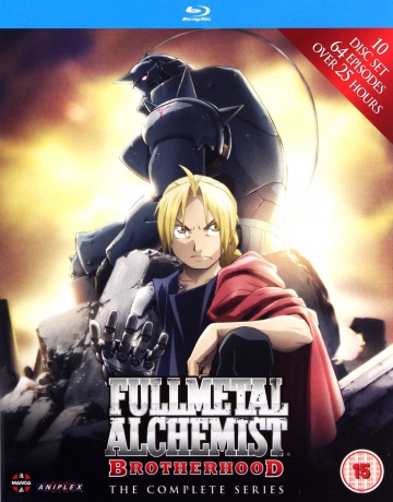 Fullmetal Alchemist Brotherhood - Complete Season Box Set (Episodes 1-64) [10xBlu-Ray]