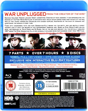 Generation Kill (Generation kill - Czas wojny) [3xBlu-Ray]