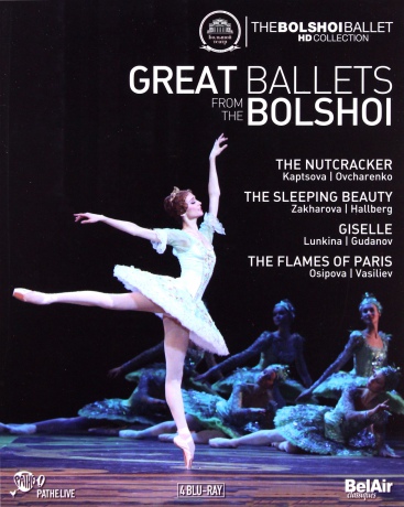 Bolshoi Ballet: Great Ballets From The Bolshoi [4xBlu-Ray]