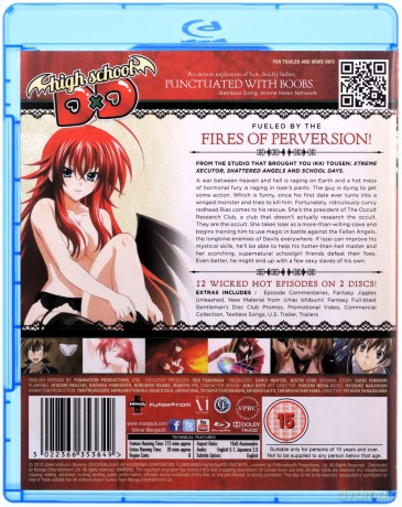 High School D X D - Complete Series [2xBlu-Ray]