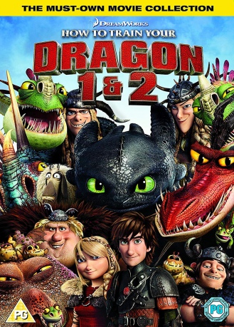 How To Train Your Dragon/ How To Train Your Dragon 2 - 2018 Artwork Refresh (Jak wytresować smoka 1-2) [2xBlu-Ray]