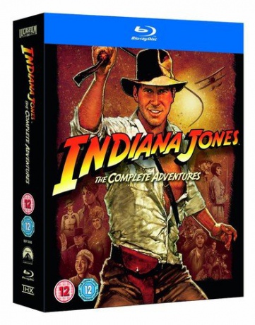 Indiana Jones The Complete Adventures (Poszukiwacze zaginionej arki / Indiana Jones i Świątynia Zagłady / Indiana Jones i ostatnia krucjata / Indiana Jones i królestwo kryształowej czaszki) [5xBlu-Ray]