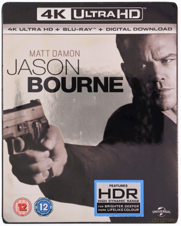 Jason Bourne [Blu-Ray 4K]+[Blu-Ray]