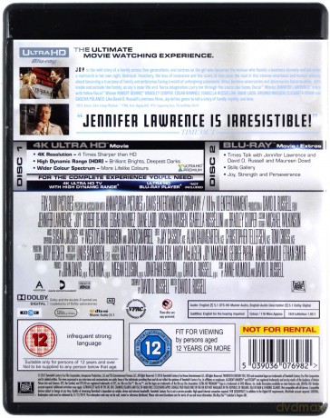 Joy [Blu-Ray 4K]+[Blu-Ray]