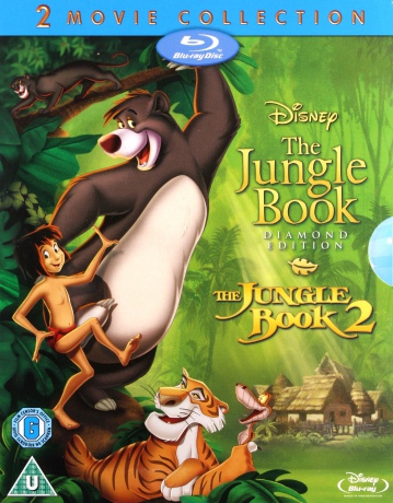 Jungle Book 1-2 (Księga dżungli 1-2) [2xBlu-Ray]