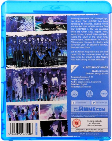 K - Return of Kings [2xBlu-Ray]