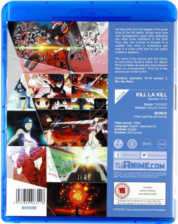 Kill La Kill - Part 2 [2xBlu-Ray]