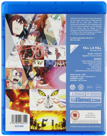 Kill La Kill - Part 3 [Blu-Ray]