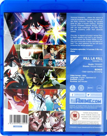 Kill La Kill Part 1 [2xBlu-Ray]