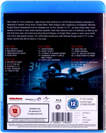 Knight Rider The Complete Collection (Nieustraszony) [20xBlu-Ray]