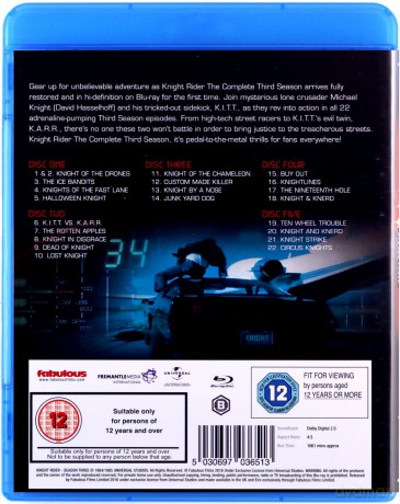 Knight Rider The Complete Collection (Nieustraszony) [20xBlu-Ray]