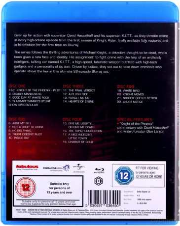 Knight Rider The Complete Collection (Nieustraszony) [20xBlu-Ray]