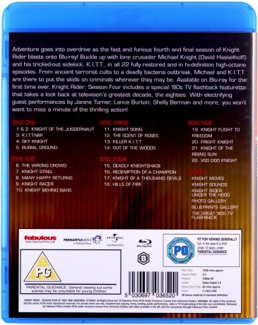 Knight Rider The Complete Collection (Nieustraszony) [20xBlu-Ray]