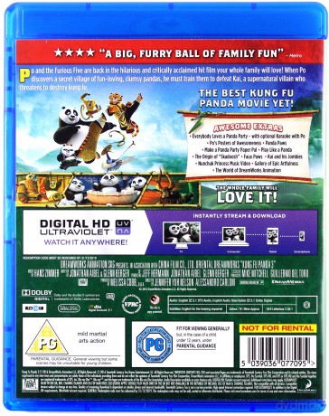 Kung Fu Panda 3 [Blu-Ray]