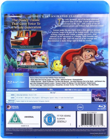 Little Mermaid (Mała Syrenka) [Blu-Ray]