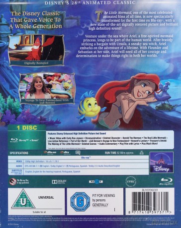 Little Mermaid (Mała Syrenka) [Blu-Ray]