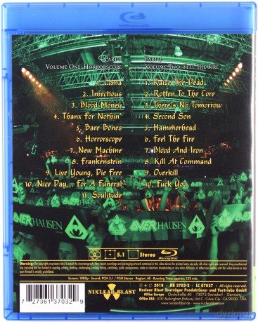 Overkill: Live in Overhausen [Blu-Ray]