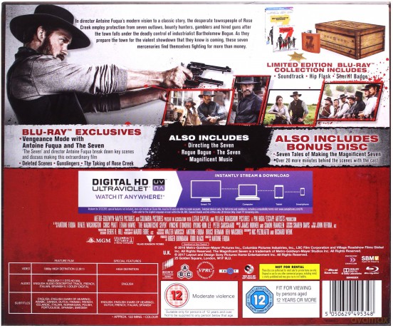 Siedmiu wspaniałych Wydanie kolekconerskie [2xBlu-Ray]+[CD]