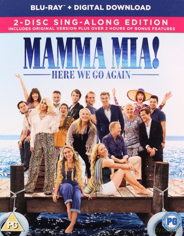 Mamma Mia: Here We Go Again! [Blu-Ray]+[DVD]
