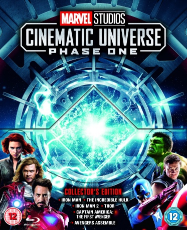 Marvel Cinematic Universe Phase 1 Box Set (6 disc) [7xBlu-Ray]