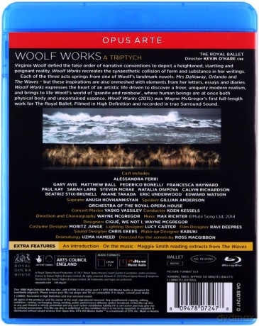 Max Richter: Woolf Works (Choreography By Wayne Mcgregor) [Blu-Ray]