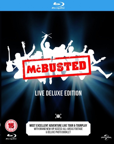 Mcbusted: Mcbusted Live Deluxe Edition [2xBlu-Ray]