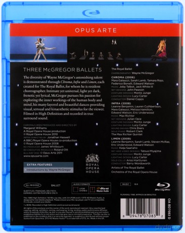 Royal Ballet: Mcgregorchromainfralimen [Blu-Ray]