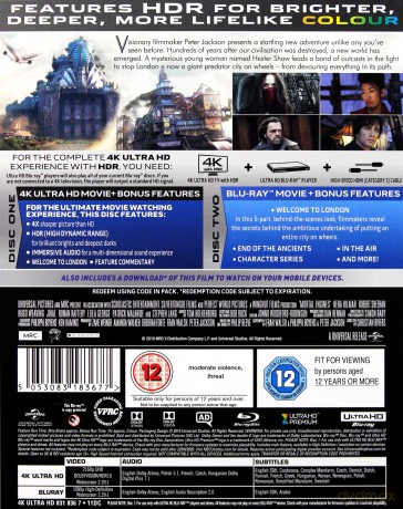Zabójcze maszyny [Blu-Ray 4K]+[Blu-Ray]