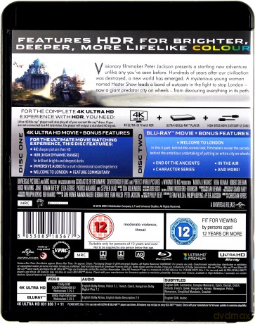 Zabójcze maszyny [Blu-Ray 4K]+[Blu-Ray]