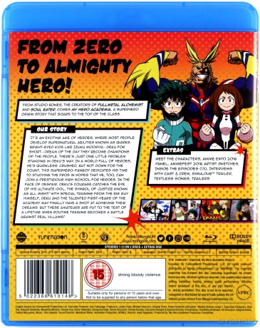 My Hero Academia: Season 1 [3xBlu-Ray]