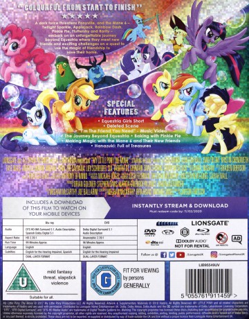 My Little Pony [Blu-Ray]+[DVD]