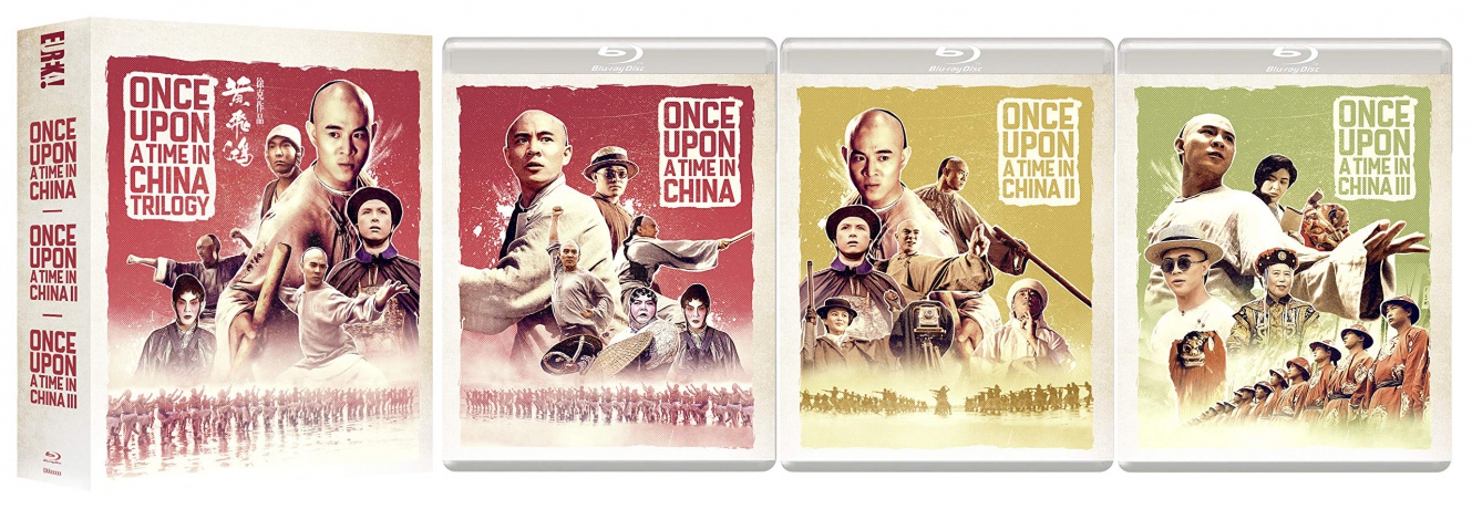 Once Upon A Time In China Trilogy (Limited Hardbound Slipcase Edition) (Dawno temu w Chinach 1-4) [4xBlu-Ray]