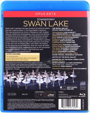 Pyotr Ilyich Tchaikovsky: Swan Lake [Blu-Ray]