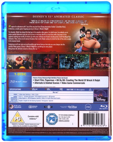 Ralph Breaks The Internet (Ralph Demolka / Ralph Demolka w internecie) [Blu-Ray]