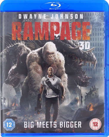 Rampage (Rampage: Dzika furia) [Blu-Ray 3D]+[Blu-Ray]