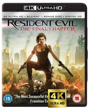 Resident Evil: The Final Chapter (Resident Evil: Ostatni rozdział) [Blu-Ray 4K]+[2xBlu-Ray]