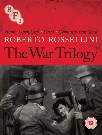 Roberto Rossellini: The War Trilogy (Rzym, miasto otwart / Paisa / Niemcy, rok zerowy / Miłość) [3xBlu-Ray]