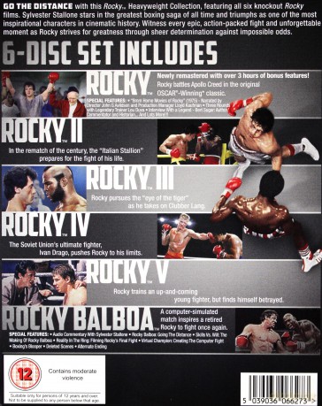 Rocky The Complete Saga [6xBlu-Ray]