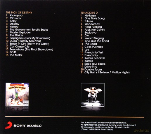 Tenacious D: Tenacious D / The Pick Of Destiny [BOX] [2CD]