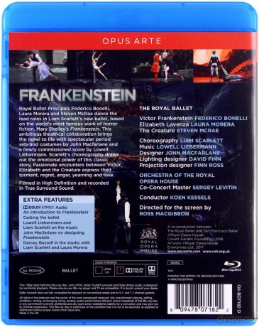 Orchestra Of The Roh & Kessels: Scarlettfrankenstein [Blu-Ray]