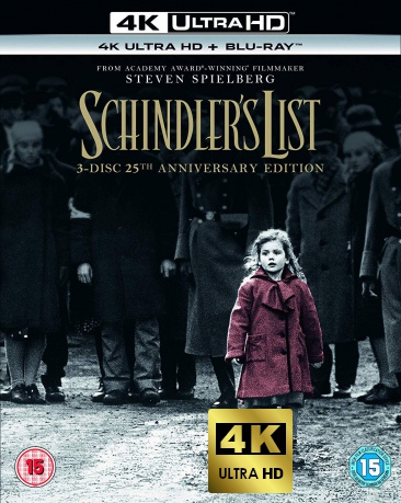 Schindlers List (25th Anniversary Super Bonus Edition) (Lista Schindlera) [Blu-Ray 4K]+[2xBlu-Ray]