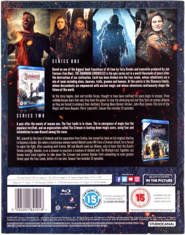 Shannara Chronicles: Season 1 & 2 Boxset [6xBlu-Ray]