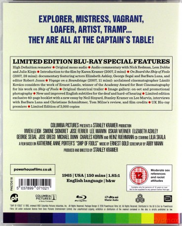 Ship Of Fools - (Limited Edition) (Statek szalenców) [Blu-Ray]
