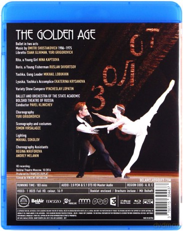 Bolshoi Ballet: Shostakovich/The Golden Age [Blu-Ray]
