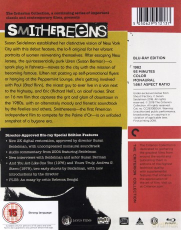 Smithereens (1982) (Criterion Collection) [Blu-Ray]