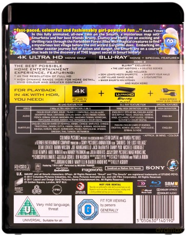 Smerfy: Poszukiwacze zaginionej wioski [Blu-Ray 4K]+[Blu-Ray]