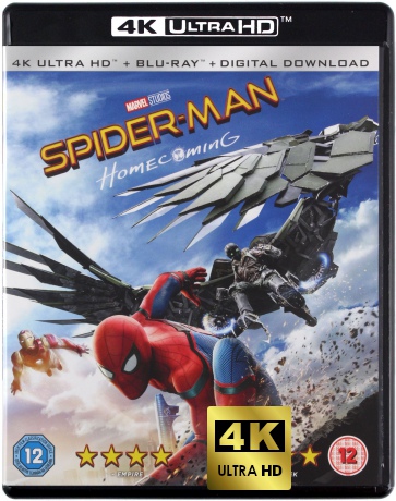 Spider-Man Homecoming [Blu-Ray 4K]+[Blu-Ray]